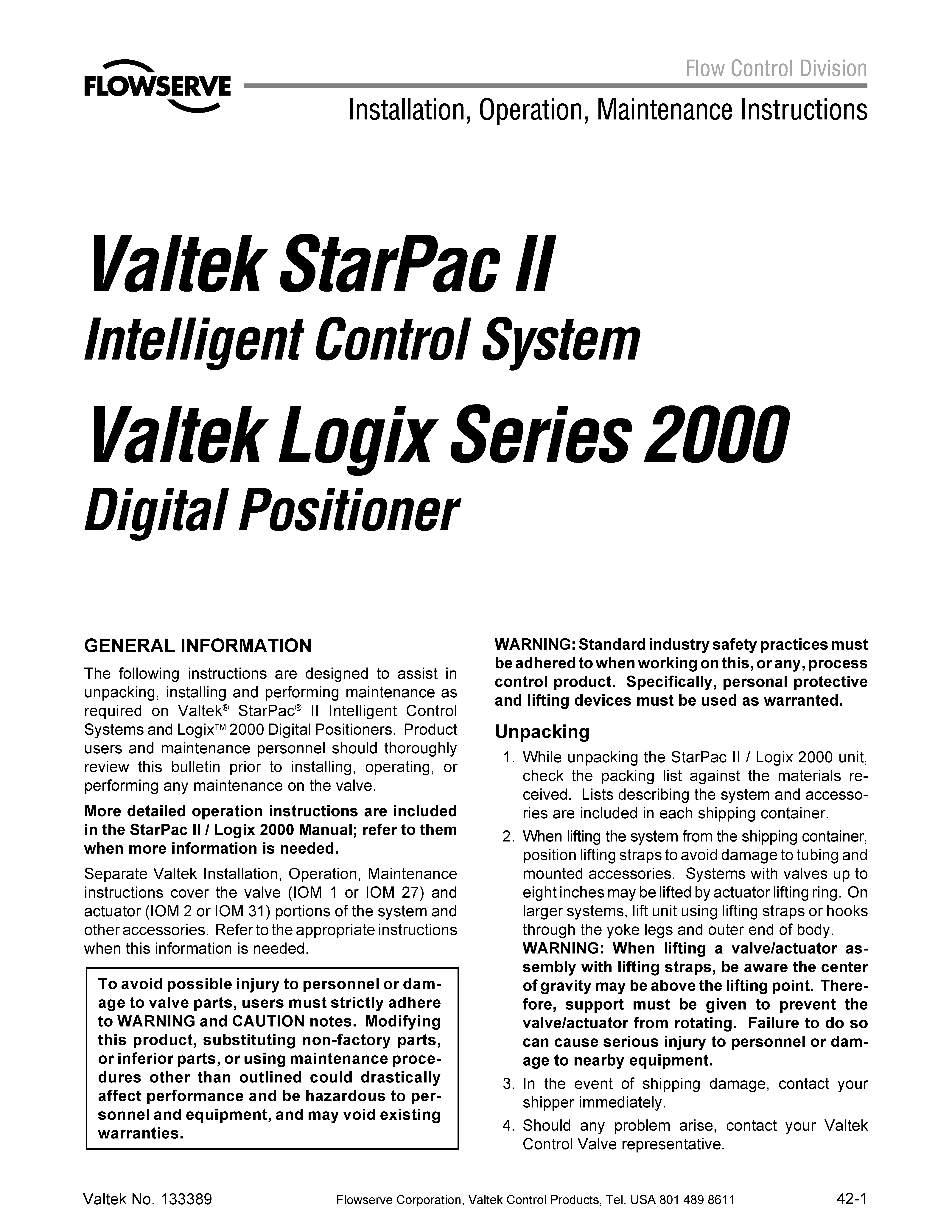 Logix 2000 数字定位器使用说明（IOM）